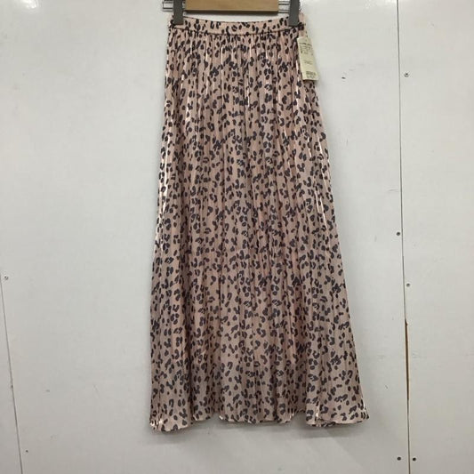 リエンダ rienda スカート ロングスカート FREE ヒョウ柄・レオパード柄 桃 / ピンク / pink レディース USED 古着 中古 10158384