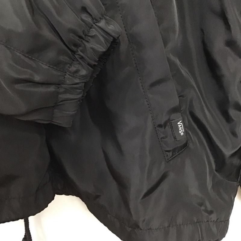 バンズ VANS ジャケット、上着 ジャンパー、ブルゾン ナイロンジャケット コーチジャケット アウター XL ロゴ、文字 黒 / ブラック / black メンズ USED 古着 中古 10158385