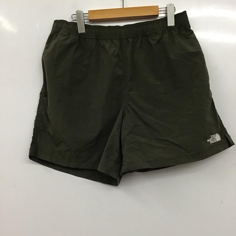 ザノースフェイス THE NORTH FACE パンツ ショートパンツ nb42335 バーサタイルショーツ XL ロゴ、文字 カーキ / カーキ / khaki メンズ USED 古着 中古 10158388