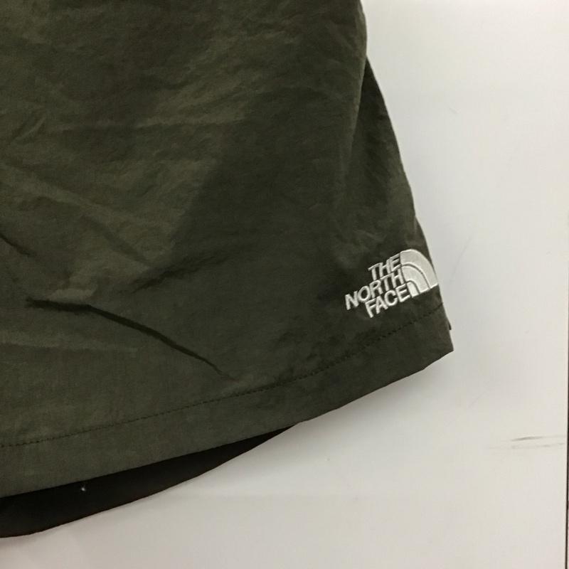 ザノースフェイス THE NORTH FACE パンツ ショートパンツ nb42335 バーサタイルショーツ XL ロゴ、文字 カーキ / カーキ / khaki メンズ USED 古着 中古 10158388