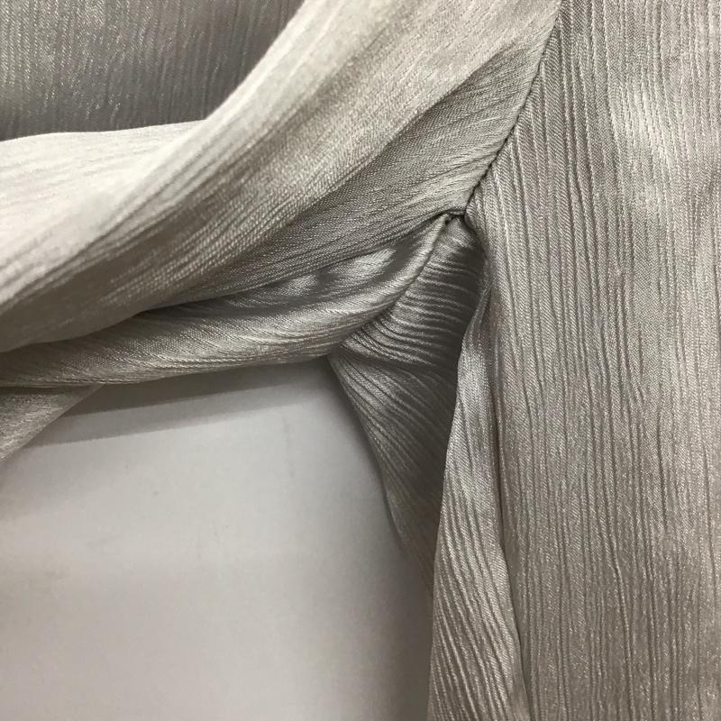 ジェイダ GYDA ボトムス ボトムス 072130731801 サテンリラックスパンツ FREE 無地 灰 / グレー / gray レディース USED 古着 中古 10158389