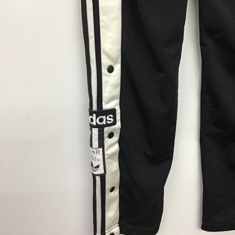 アディダス adidas パンツ ワークパンツ、ペインターパンツ トラックパンツ ジャージ L 無地 黒 / ブラック / black レディース USED 古着 中古 10158391