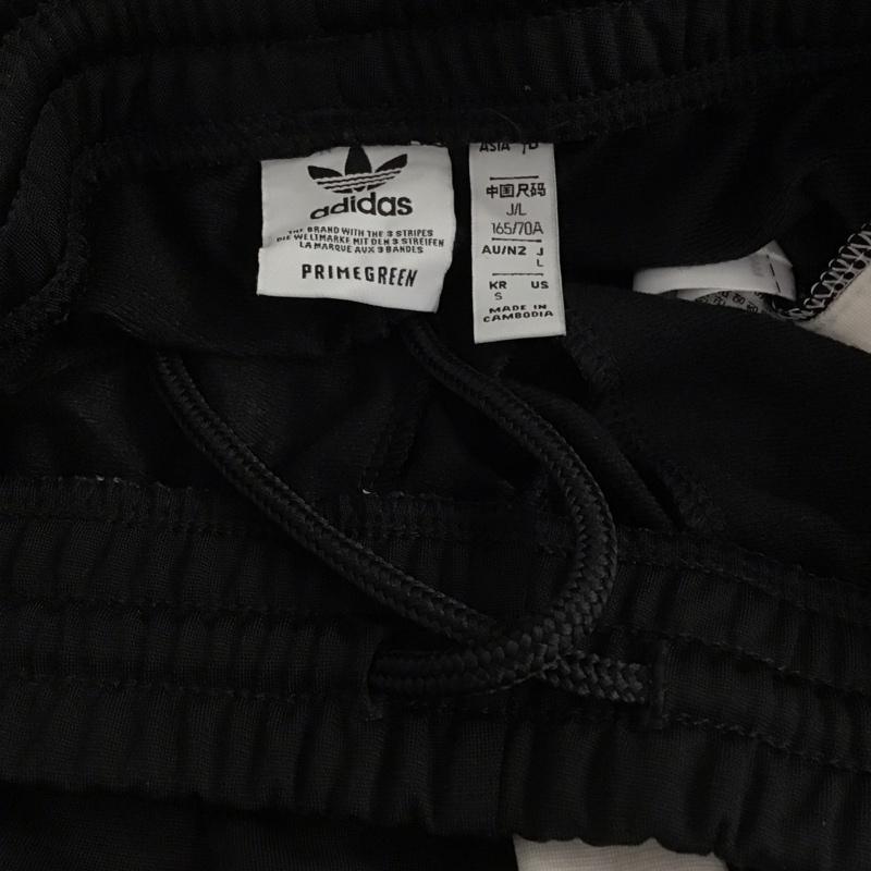 アディダス adidas パンツ ワークパンツ、ペインターパンツ トラックパンツ ジャージ L 無地 黒 / ブラック / black レディース USED 古着 中古 10158391