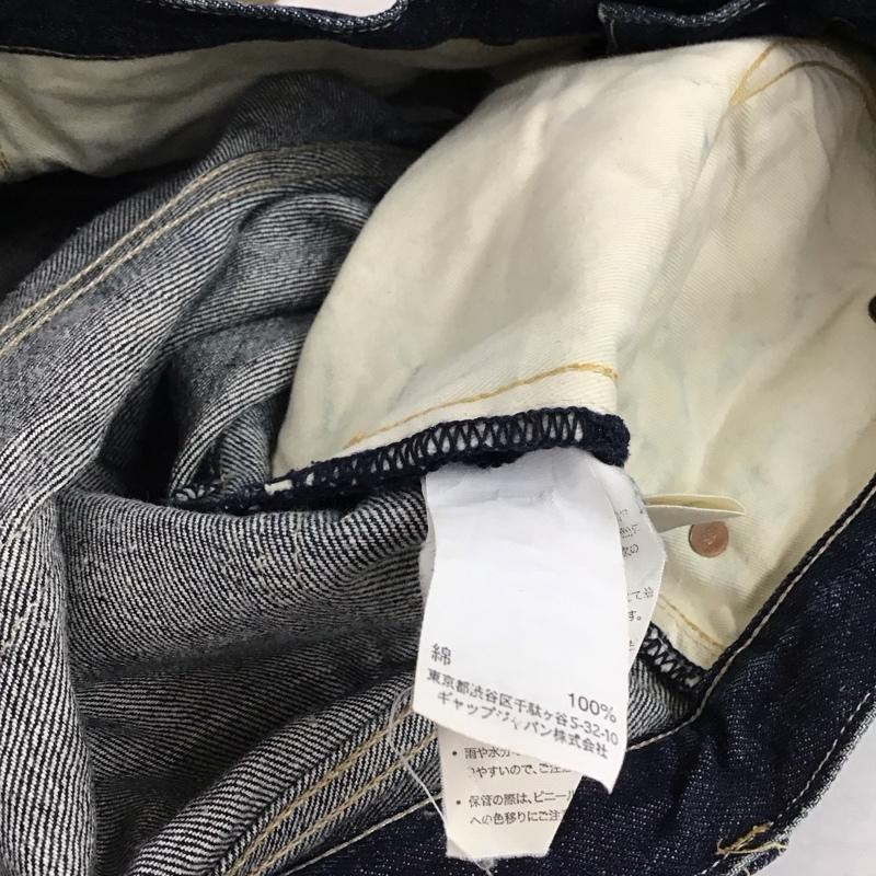 ギャップ GAP パンツ デニム、ジーンズ デニムパンツ スリムパンツ カジュアルパンツ 31インチ ダメージ加工 インディゴ / インディゴ / Indigo メンズ USED 古着 中古 10158392