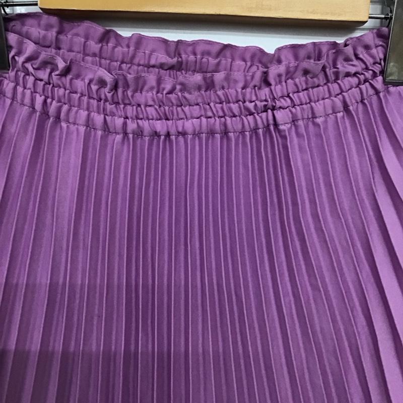 リエンダ rienda スカート ロングスカート プリーツスカート FREE 無地 桃 / ピンク / pink レディース USED 古着 中古 10158393