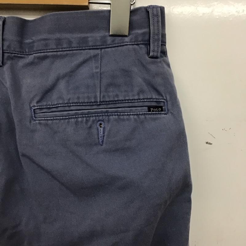 ポロラルフローレン POLO RALPH LAUREN パンツ チノパン チノパン ワイドパンツ カジュアルパンツ 28インチ 無地 水色 / ライトブルー / メンズ USED 古着 中古 10158394
