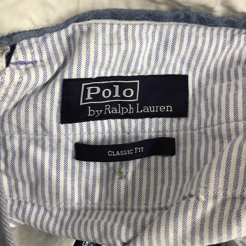ポロラルフローレン POLO RALPH LAUREN パンツ チノパン チノパン ワイドパンツ カジュアルパンツ 28インチ 無地 水色 / ライトブルー / メンズ USED 古着 中古 10158394