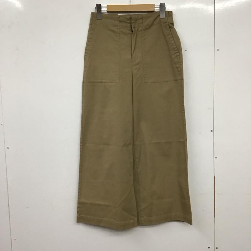 メルローズ MELROSE パンツ スラックス 2 無地 ベージュ / ベージュ / beige レディース USED 古着 中古 10158397