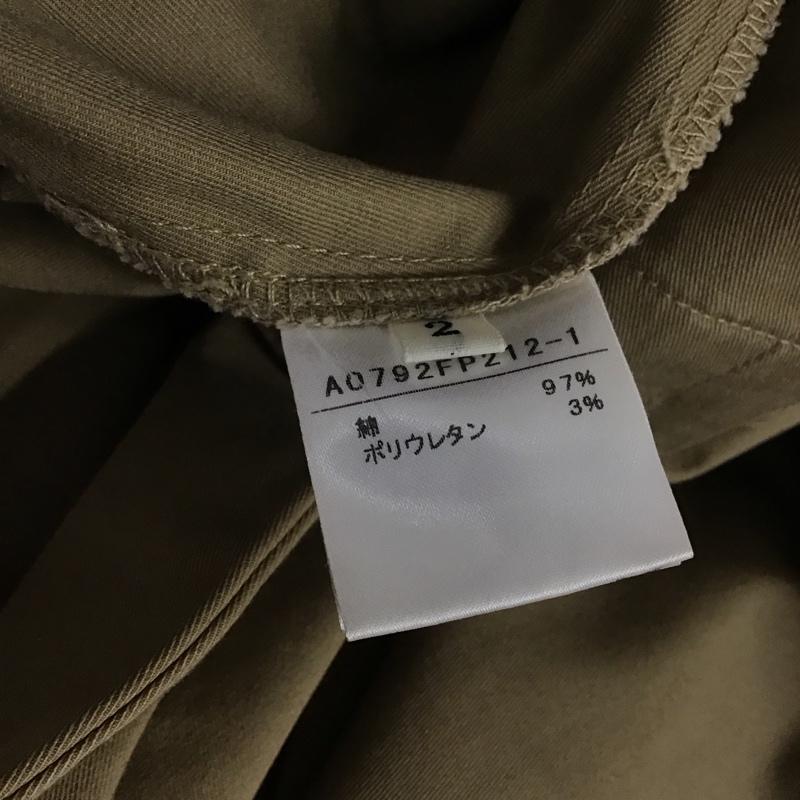 メルローズ MELROSE パンツ スラックス 2 無地 ベージュ / ベージュ / beige レディース USED 古着 中古 10158397