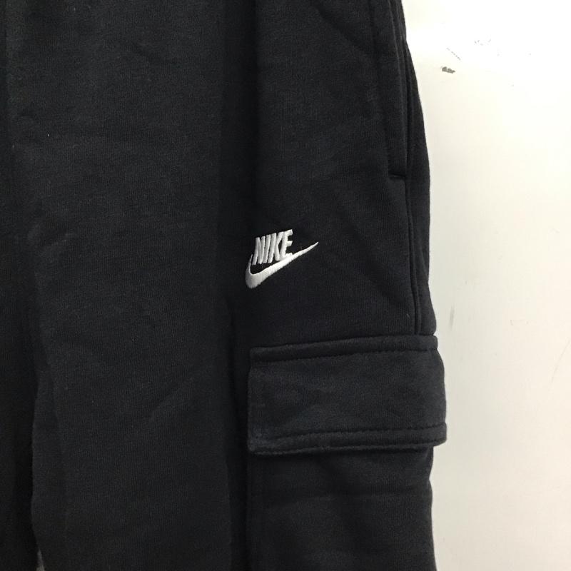 ナイキ NIKE パンツ ワークパンツ、ペインターパンツ スウェットパンツ ワイドパンツ カジュアルパンツ M ロゴ、文字 黒 / ブラック / black メンズ USED 古着 中古 10158398