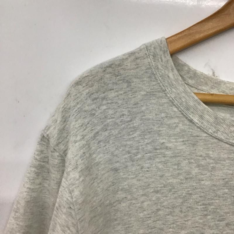 チャムス CHUMS Tシャツ 半袖 半袖カットソー プリントTシャツ クルーネックカットソー L ロゴ、文字 灰 / グレー / gray メンズ USED 古着 中古 10158399