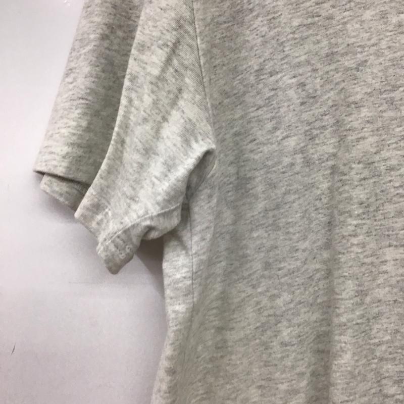 チャムス CHUMS Tシャツ 半袖 半袖カットソー プリントTシャツ クルーネックカットソー L ロゴ、文字 灰 / グレー / gray メンズ USED 古着 中古 10158399