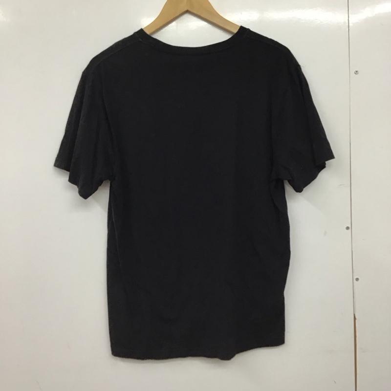 チャムス CHUMS Tシャツ 半袖 半袖カットソー プリントTシャツ クルーネックカットソー L ロゴ、文字 黒 / ブラック / black メンズ USED 古着 中古 10158401