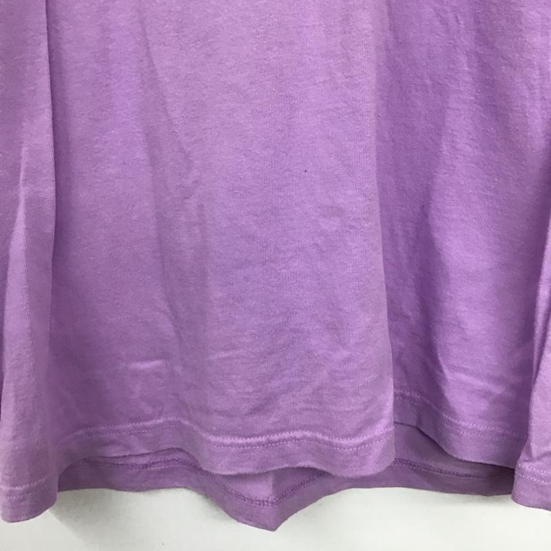 エックスガール X-girl Tシャツ 半袖 2 ロゴ、文字 紫 / パープル / purple レディース USED 古着 中古 10158402