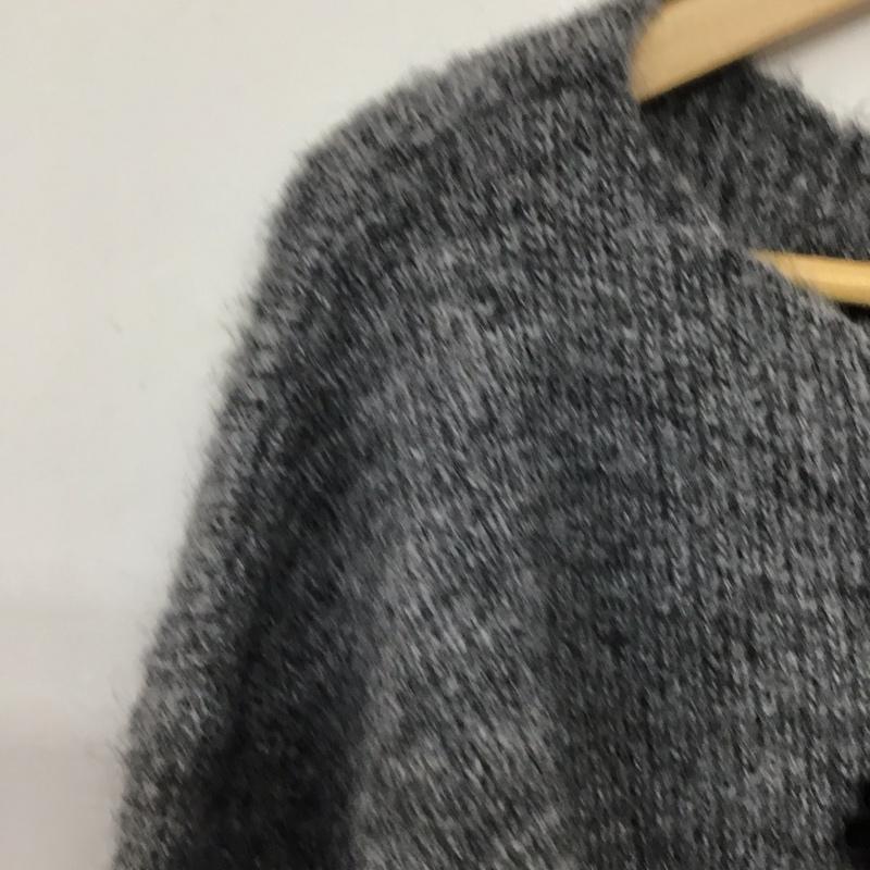 チコ CHICO ニット、セーター 長袖 FREE 無地 灰 / グレー / gray レディース USED 古着 中古 10158403