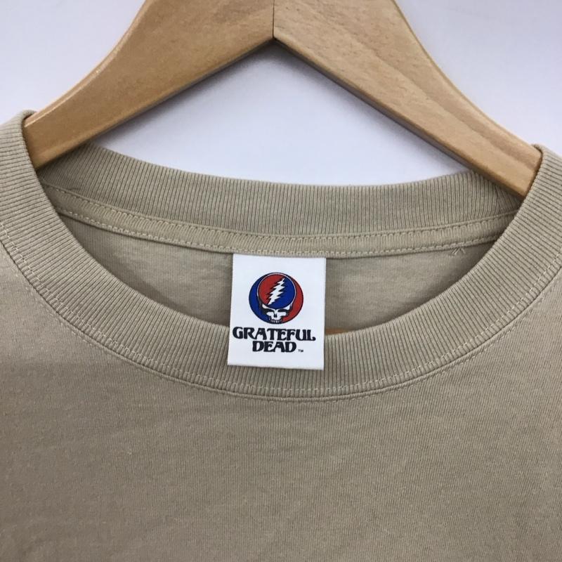 古着 USED Tシャツ 半袖 半袖カットソー プリントTシャツ クルーネックカットソー M 刺繍 ベージュ / ベージュ / beige メンズ USED 古着 中古 10158404