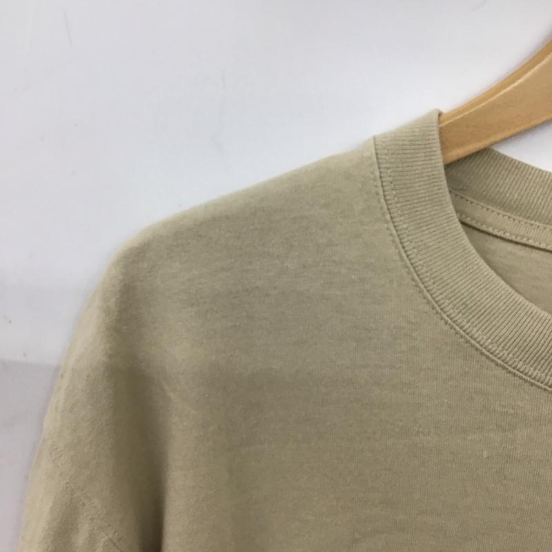古着 USED Tシャツ 半袖 半袖カットソー プリントTシャツ クルーネックカットソー M 刺繍 ベージュ / ベージュ / beige メンズ USED 古着 中古 10158404