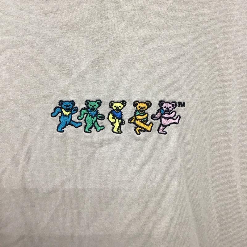古着 USED Tシャツ 半袖 半袖カットソー プリントTシャツ クルーネックカットソー M 刺繍 ベージュ / ベージュ / beige メンズ USED 古着 中古 10158404