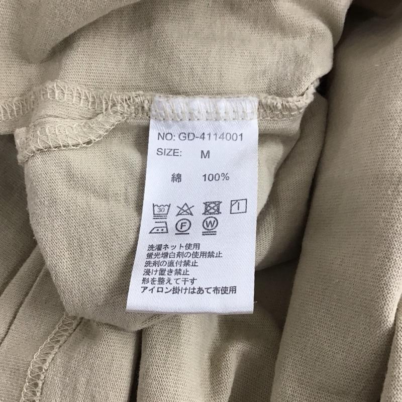 古着 USED Tシャツ 半袖 半袖カットソー プリントTシャツ クルーネックカットソー M 刺繍 ベージュ / ベージュ / beige メンズ USED 古着 中古 10158404