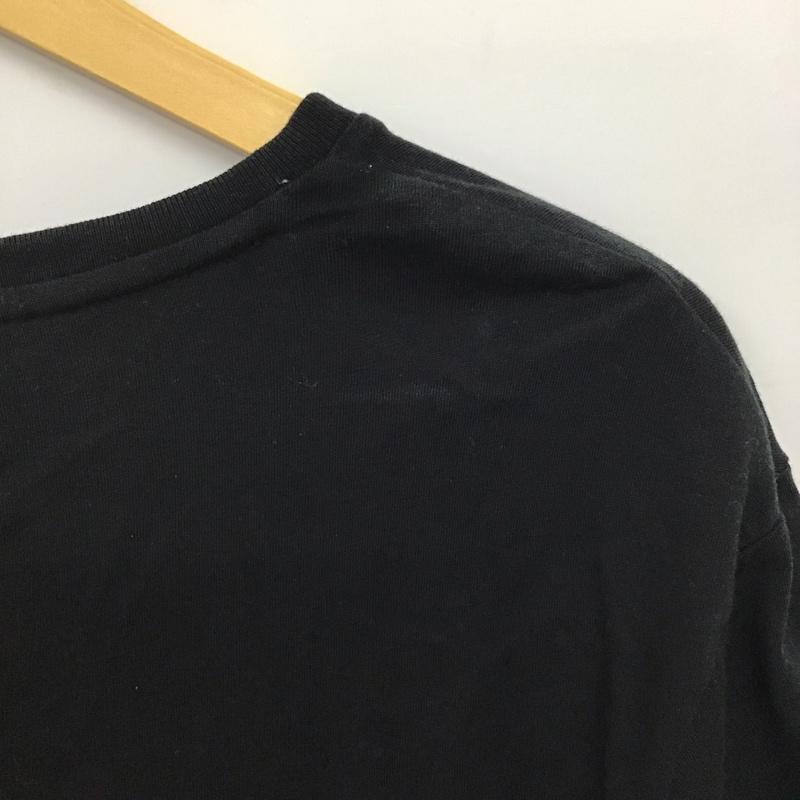 ポロラルフローレン POLO RALPH LAUREN Tシャツ 半袖 半袖カットソー プリントTシャツ Vネックカットソー M ロゴ、文字 黒 / ブラック / black メンズ USED 古着 中古 10158405