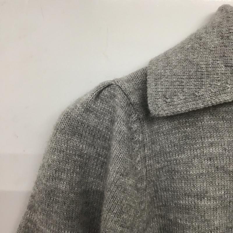 エモダ EMODA ワンピース ミニスカート 042450370401 シングルカラーミニマルワンピース タグ付 FREE 無地 灰 / グレー / gray レディース USED 古着 中古 10158408