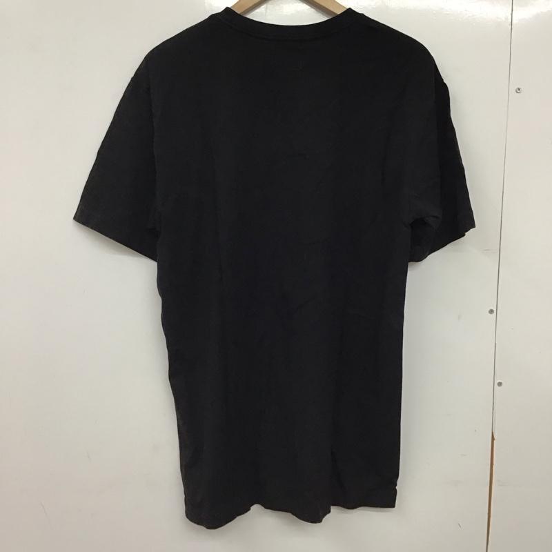 バンズ VANS Tシャツ 半袖 半袖カットソー プリントTシャツ クルーネックカットソー XL ロゴ、文字 黒 / ブラック / black メンズ USED 古着 中古 10158411