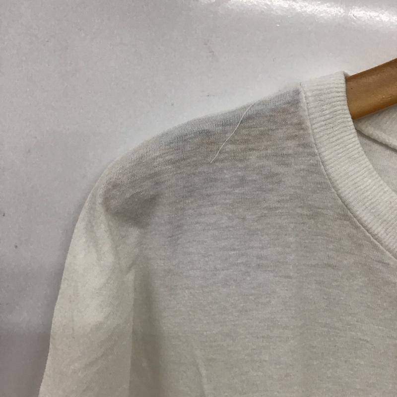 古着 USED Tシャツ 半袖 半袖カットソー プリントTシャツ クルーネックカットソー プリント 白 / ホワイト / white メンズ USED 古着 中古 10158413