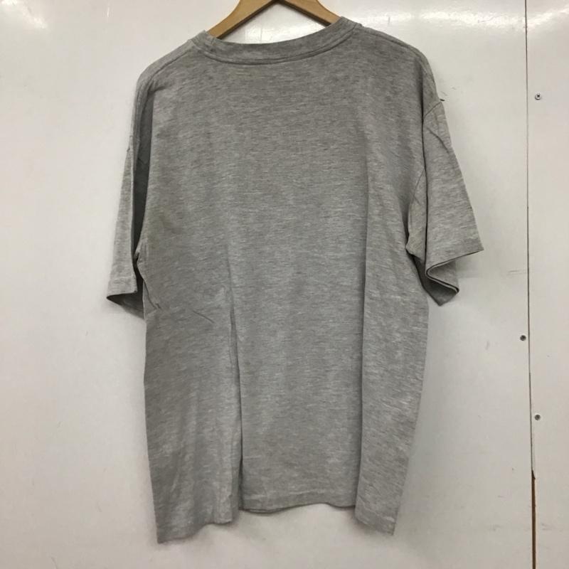 古着 USED Tシャツ 半袖 半袖カットソー プリントTシャツ クルーネックカットソー ロゴ、文字 灰 / グレー / gray メンズ USED 古着 中古 10158415