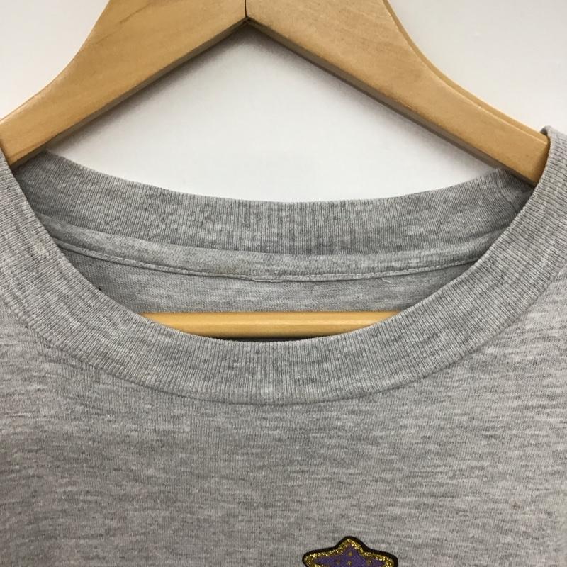 古着 USED Tシャツ 半袖 半袖カットソー プリントTシャツ クルーネックカットソー ロゴ、文字 灰 / グレー / gray メンズ USED 古着 中古 10158415