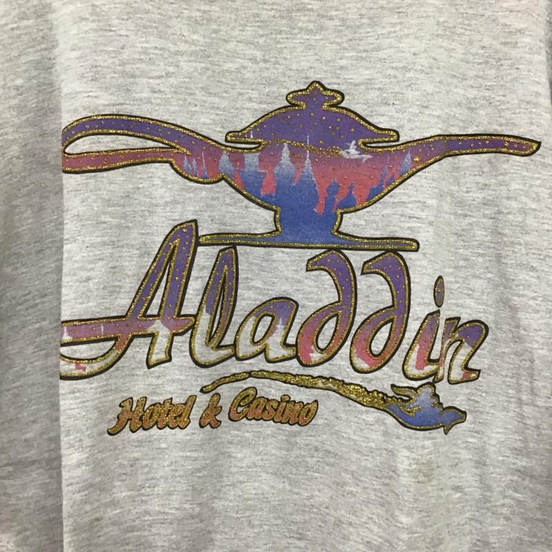 古着 USED Tシャツ 半袖 半袖カットソー プリントTシャツ クルーネックカットソー ロゴ、文字 灰 / グレー / gray メンズ USED 古着 中古 10158415