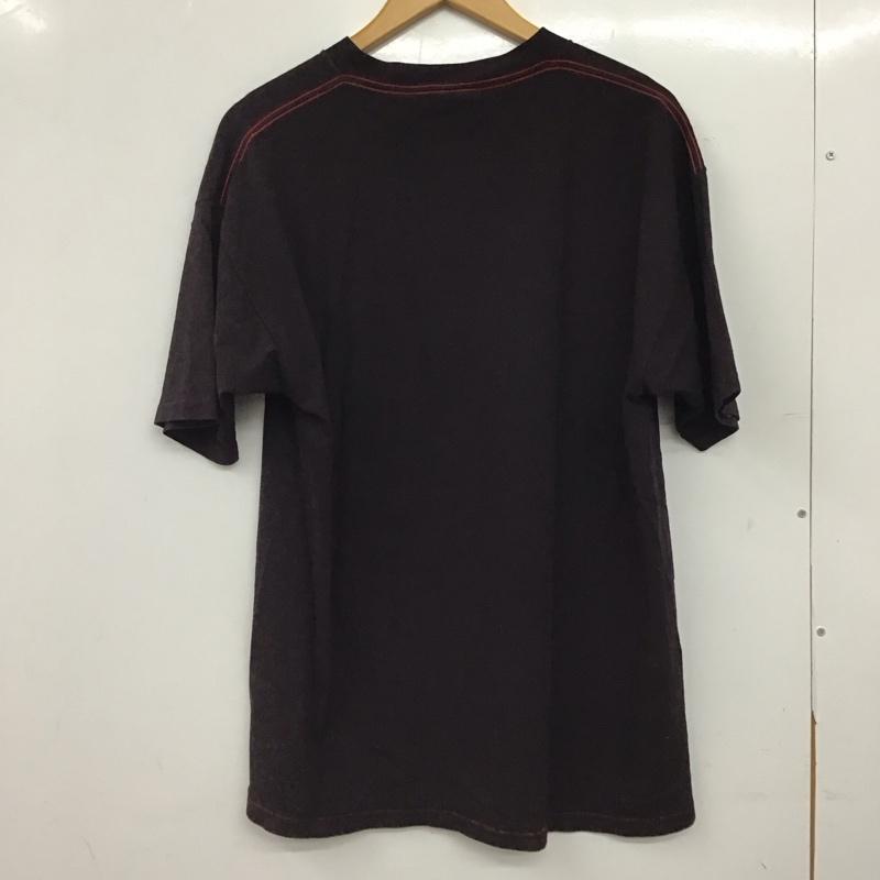 古着 USED Tシャツ 半袖 半袖カットソー プリントTシャツ クルーネックカットソー L プリント ダークグレー / ダークグレー / メンズ USED 古着 中古 10158416