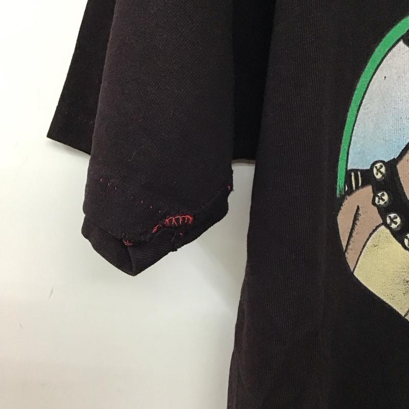 古着 USED Tシャツ 半袖 半袖カットソー プリントTシャツ クルーネックカットソー L プリント ダークグレー / ダークグレー / メンズ USED 古着 中古 10158416