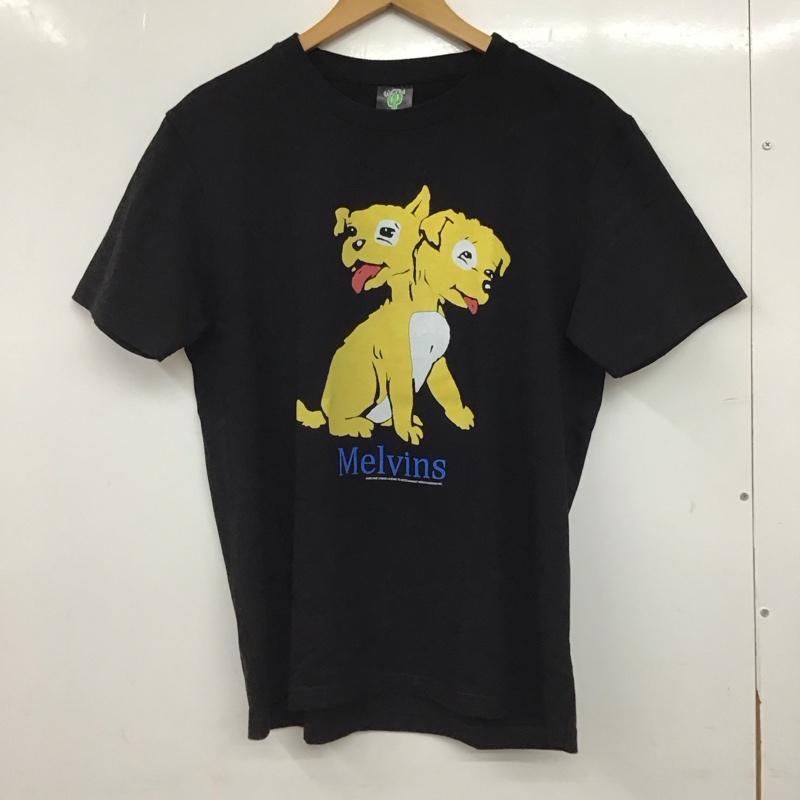 古着 USED Tシャツ 半袖 半袖カットソー プリントTシャツ クルーネックカットソー バンドTシャツ L ロゴ、文字 黒 / ブラック / black メンズ USED 古着 中古 10158418