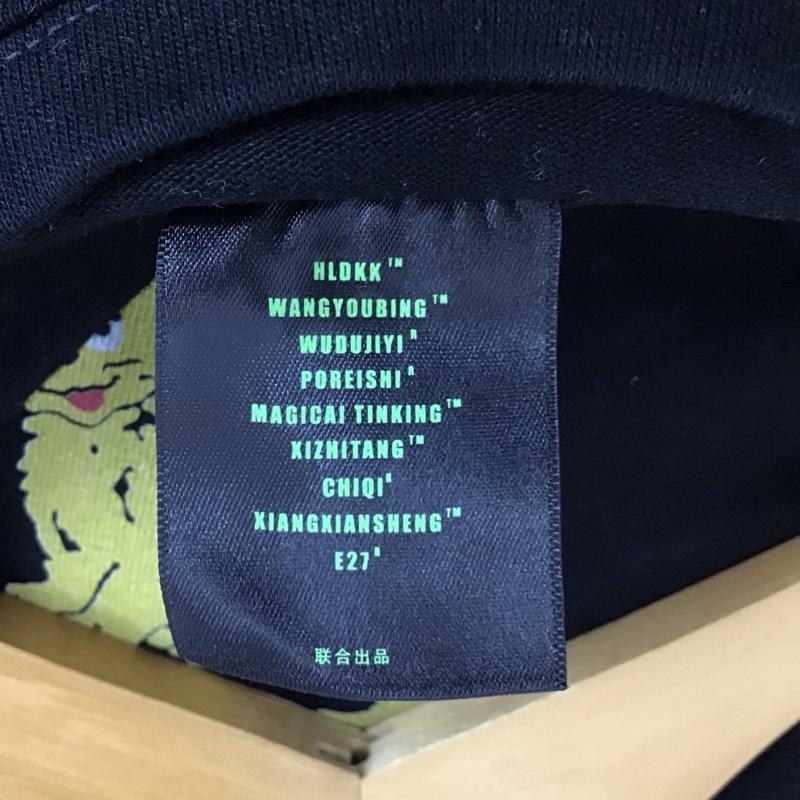 古着 USED Tシャツ 半袖 半袖カットソー プリントTシャツ クルーネックカットソー バンドTシャツ L ロゴ、文字 黒 / ブラック / black メンズ USED 古着 中古 10158418