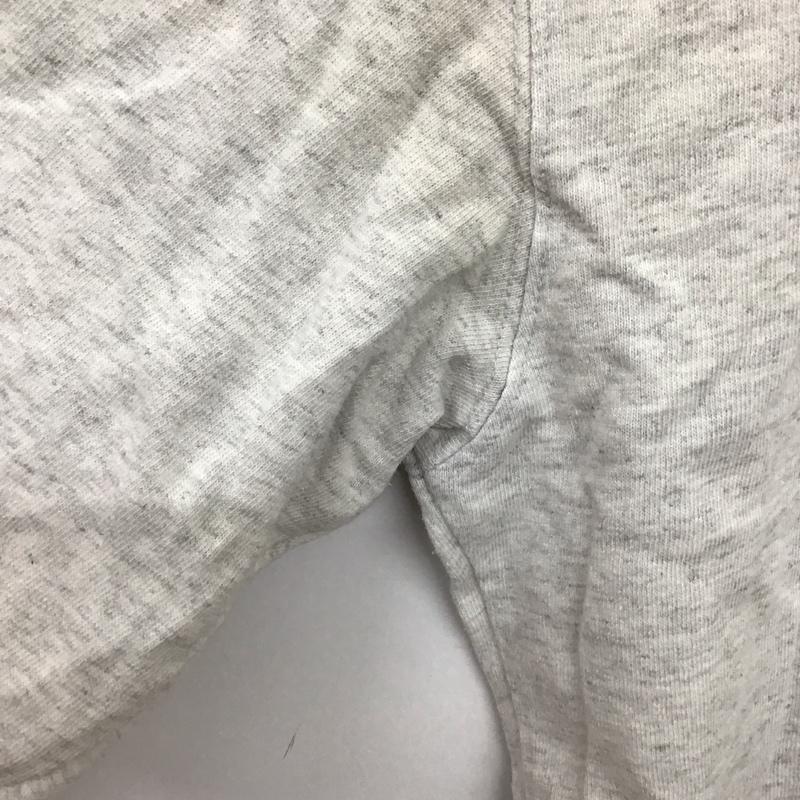 カーハート Carhartt カットソー 長袖 長袖カットソー 無地カットソー クルーネック XL ロゴ、文字 灰 / グレー / gray メンズ USED 古着 中古 10158420