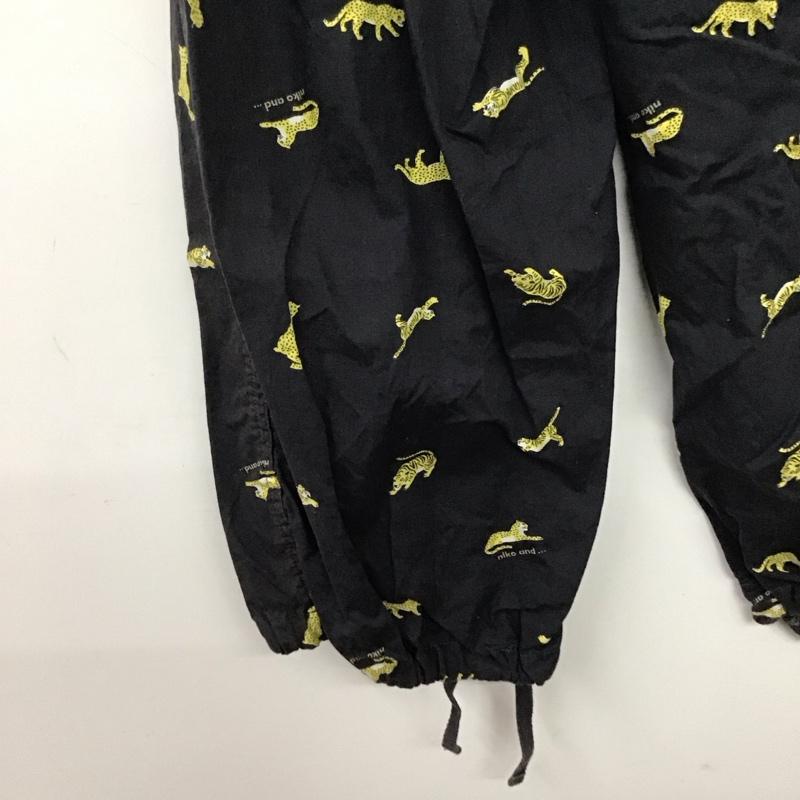 ニコアンド niko and... ボトムス ボトムス FREE 総柄 黒 / ブラック / black レディース USED 古着 中古 10158421