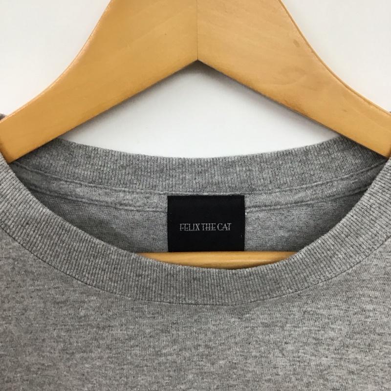 古着 USED Tシャツ 半袖 半袖カットソー プリントTシャツ クルーネックカットソー M ロゴ、文字 灰 / グレー / gray メンズ USED 古着 中古 10158422