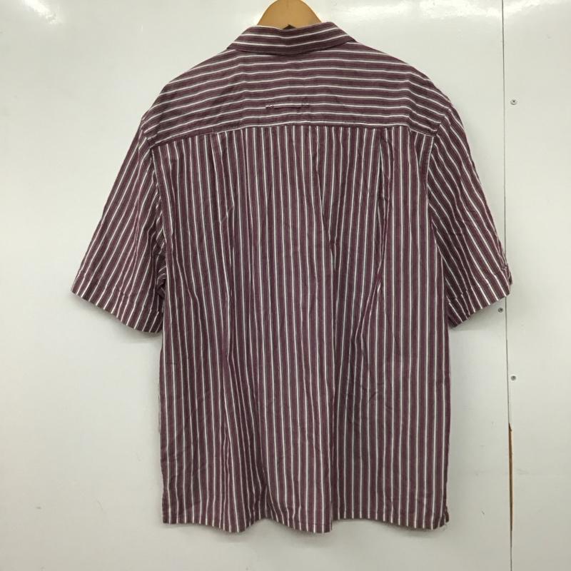 古着 USED シャツ、ブラウス 半袖 半袖シャツ ストライプシャツ ポケットシャツ XL ストライプ マルチカラー / マルチカラー / multicolor メンズ USED 古着 中古 10158423