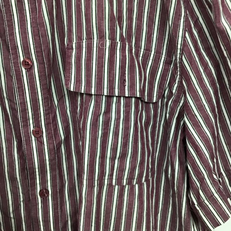 古着 USED シャツ、ブラウス 半袖 半袖シャツ ストライプシャツ ポケットシャツ XL ストライプ マルチカラー / マルチカラー / multicolor メンズ USED 古着 中古 10158423