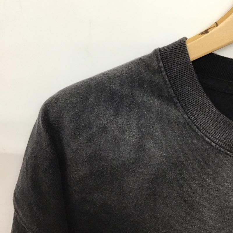 スラッシャー THRASHER Tシャツ 半袖 半袖カットソー プリントTシャツ クルーネックカットソー L ロゴ、文字 ダークグレー / ダークグレー / メンズ USED 古着 中古 10158425