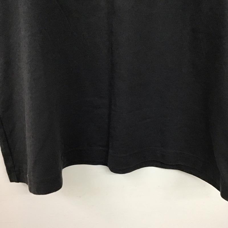 ユニクロ UNIQLO Tシャツ 半袖 半袖カットソー プリントTシャツ クルーネックカットソー L ロゴ、文字 ダークグレー / ダークグレー / メンズ USED 古着 中古 10158427