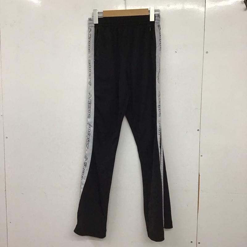 ジェイダ GYDA ボトムス ボトムス 072130715001 Kappaサイドラインデザインパンツ FREE 無地 黒 / ブラック / black レディース USED 古着 中古 10158430