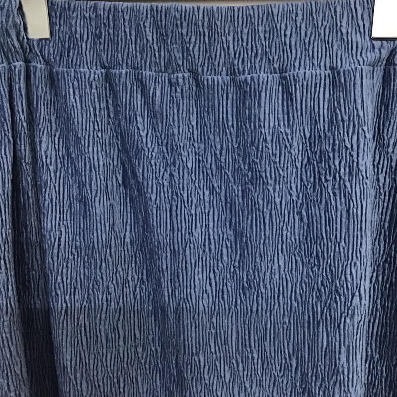 エヘカソポ ehka sopo スカート ロングスカート タイトスカート FREE 無地 青 / ブルー / blue レディース USED 古着 中古 10158432