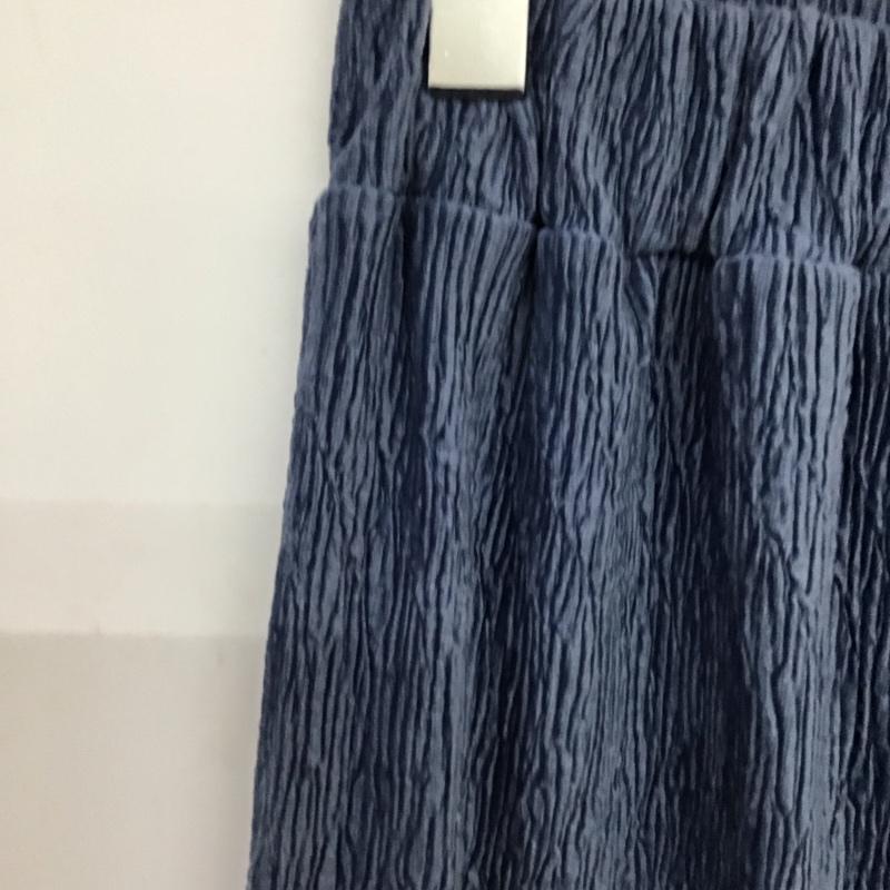 エヘカソポ ehka sopo スカート ロングスカート タイトスカート FREE 無地 青 / ブルー / blue レディース USED 古着 中古 10158432