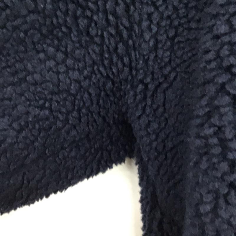 ユーエスラグス US RAGS ジャケット、上着 ジャンパー、ブルゾン フリースジャケット フロントボタン L 無地 紺 / ネイビー / navy メンズ USED 古着 中古 10158443
