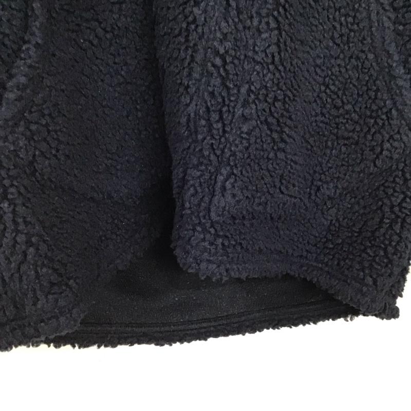 ユーエスラグス US RAGS ジャケット、上着 ジャンパー、ブルゾン フリースジャケット フロントボタン L 無地 紺 / ネイビー / navy メンズ USED 古着 中古 10158443