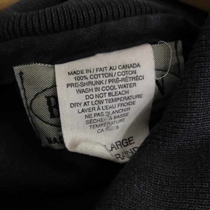 古着 USED トレーナー 長袖 長袖スウェット カラーネック 古着 XXL ロゴ、文字 紺 / ネイビー / navy メンズ USED 古着 中古 10158446