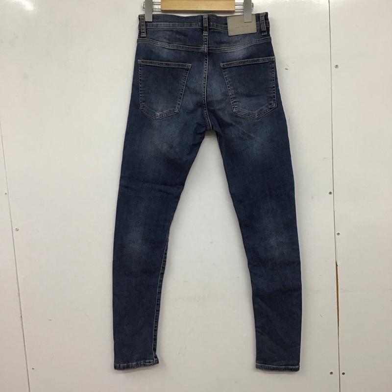 ザラメン ZARA MAN パンツ デニム、ジーンズ デニムパンツ スリムパンツ カジュアルパンツ ストレッチパンツ 38  インディゴ / インディゴ / Indigo メンズ USED 古着 中古 10158450