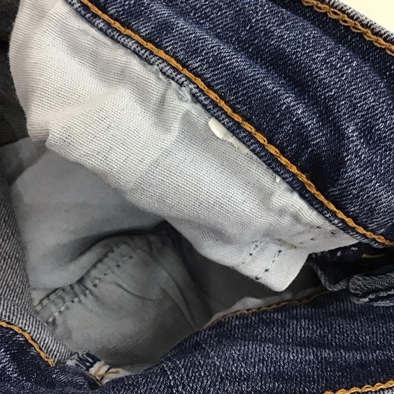 ザラメン ZARA MAN パンツ デニム、ジーンズ デニムパンツ スリムパンツ カジュアルパンツ ストレッチパンツ 38  インディゴ / インディゴ / Indigo メンズ USED 古着 中古 10158450