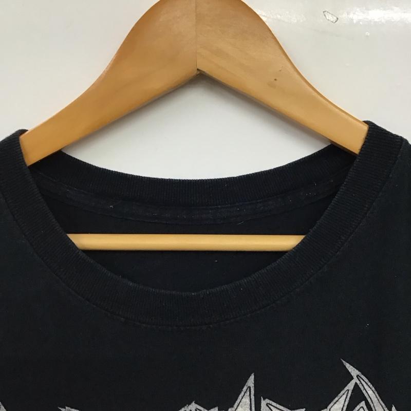 古着 USED Tシャツ 半袖 半袖カットソー プリントTシャツ クルーネックカットソー バンドTシャツ プリント ダークグレー / ダークグレー / メンズ USED 古着 中古 10158454